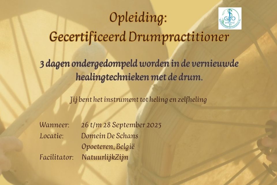 Opleiding-drumpractitioner