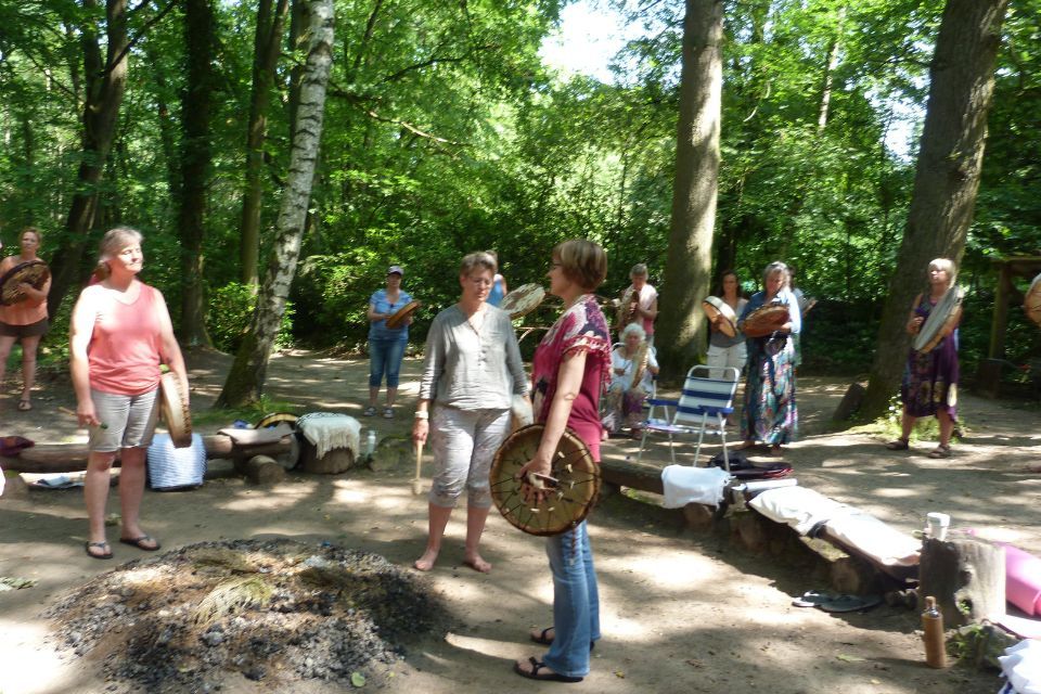Vuurplek overdag
